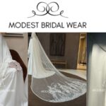 Modest Bridal Cape Ameera – Elegant, Covering & Chic