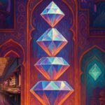 Luxury Diamond-Set Thread Bracelet: Opulent Threaded Elegance