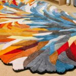 Modern Abstract Floor Rugs: Sculptural Rugs for Contemporary Spaces