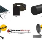 Stilvolles T-Profil Gummi Schwarz | Premium Schutz & Design