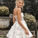 Flattering fit and flare wedding dresses for a graceful silhouette
